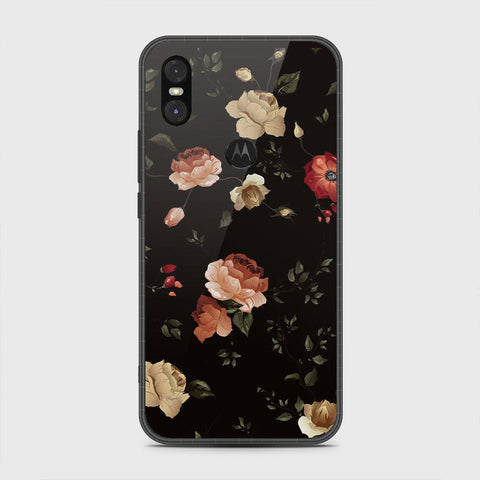 Motorola One Cover - Floral Series 2 - HQ Premium Shine Durable Shatterproof Case