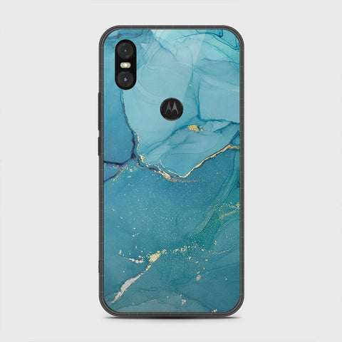 Motorola One Cover - Mystic Marble Series - HQ Premium Shine Durable Shatterproof Case