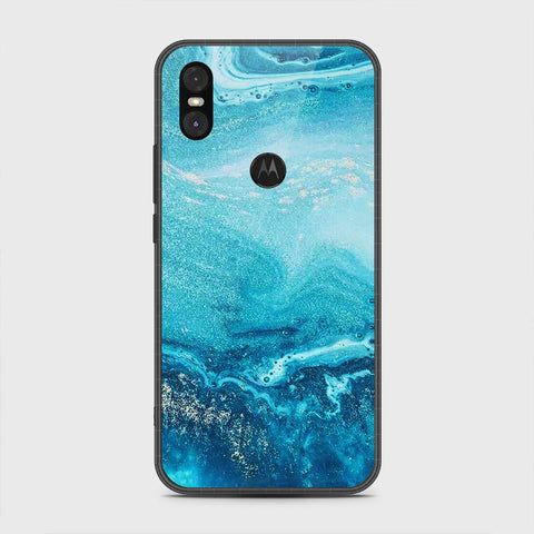 Motorola One Cover - Mystic Marble Series - HQ Premium Shine Durable Shatterproof Case