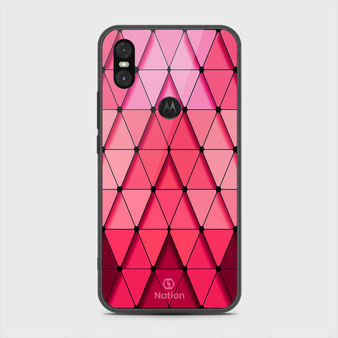 Motorola One Cover - Onation Pyramid Series - HQ Premium Shine Durable Shatterproof Case