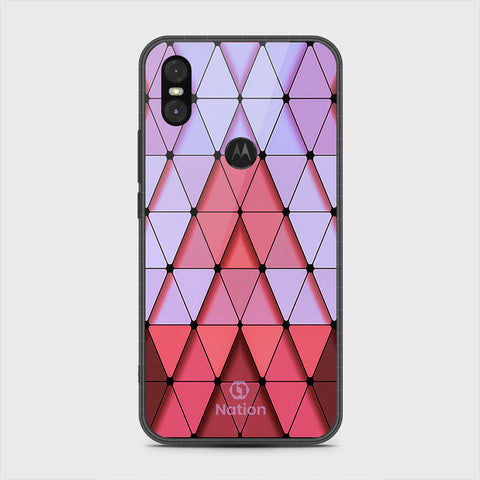 Motorola One Cover - Onation Pyramid Series - HQ Premium Shine Durable Shatterproof Case