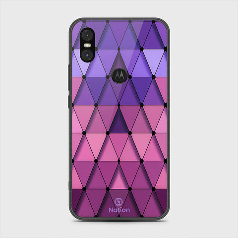 Motorola One Cover - Onation Pyramid Series - HQ Premium Shine Durable Shatterproof Case