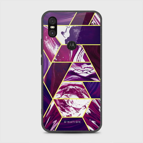 Motorola One Cover - O'Nation Shades of Marble Series - HQ Premium Shine Durable Shatterproof Case