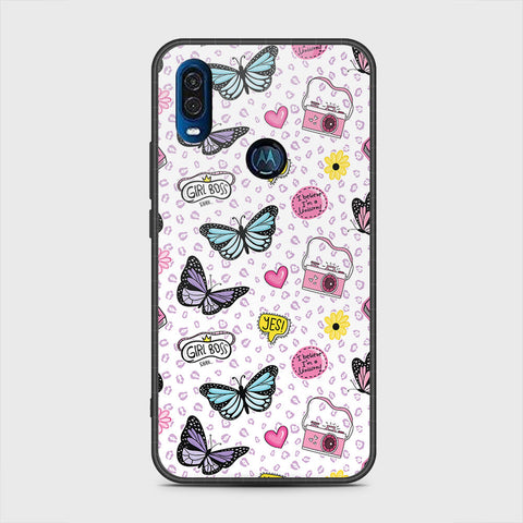 Motorola One Vision Cover - Vanilla Dream Series - HQ Premium Shine Durable Shatterproof Case