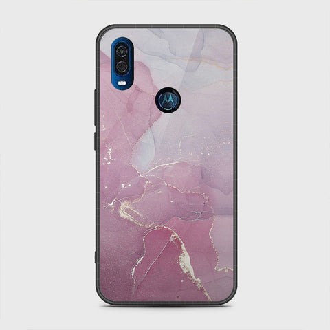 Motorola One Vision Cover - Mystic Marble Series - HQ Premium Shine Durable Shatterproof Case