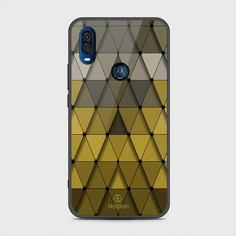 Motorola One Vision Cover - Onation Pyramid Series - HQ Premium Shine Durable Shatterproof Case