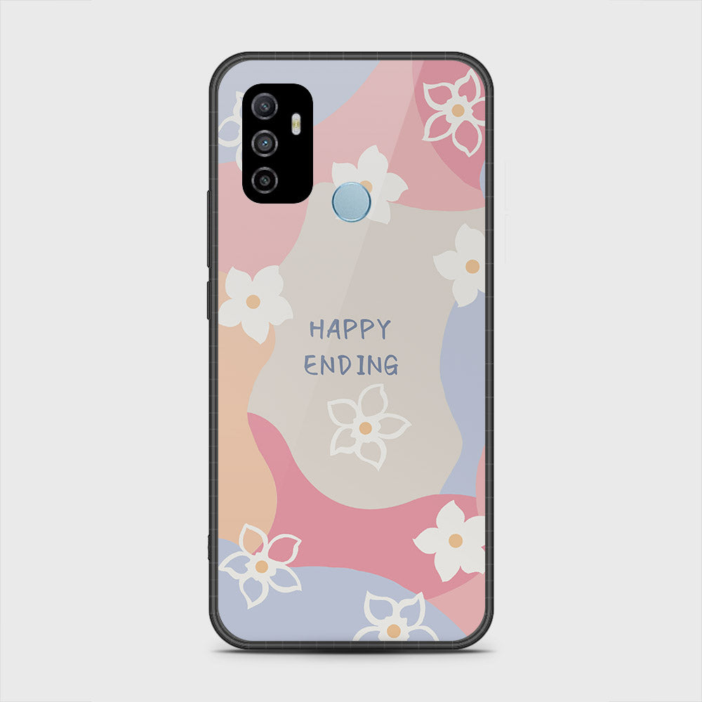 Oppo A53s Cover - Happy Series - HQ Premium Shine Durable Shatterproof Case