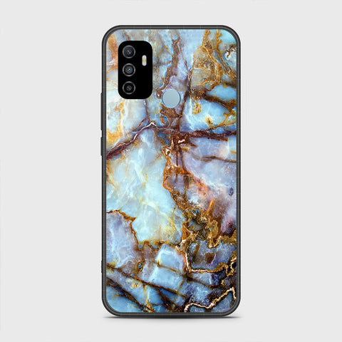 Oppo A53s Cover - Colorful Marble Series - HQ Premium Shine Durable Shatterproof Case