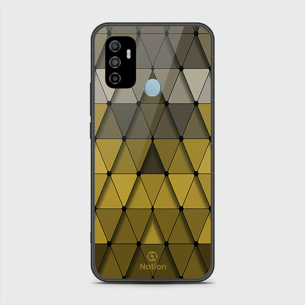 Oppo A53s Cover - Onation Pyramid Series - HQ Premium Shine Durable Shatterproof Case