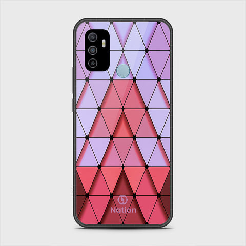 Oppo A53s Cover - Onation Pyramid Series - HQ Premium Shine Durable Shatterproof Case