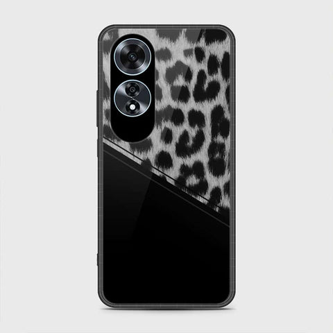 Oppo A60 Cover- Printed Skins Series - HQ Ultra Shine Premium Infinity Glass Soft Silicon Borders Case