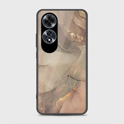 Oppo A60 Cover- Mystic Marble Series - HQ Ultra Shine Premium Infinity Glass Soft Silicon Borders Case