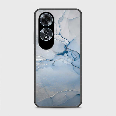 Oppo A60 Cover- Mystic Marble Series - HQ Ultra Shine Premium Infinity Glass Soft Silicon Borders Case