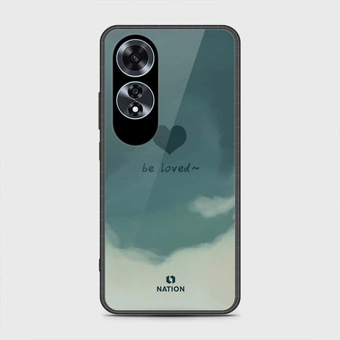 Oppo A60 Cover- Onation Heart Series - HQ Ultra Shine Premium Infinity Glass Soft Silicon Borders Case