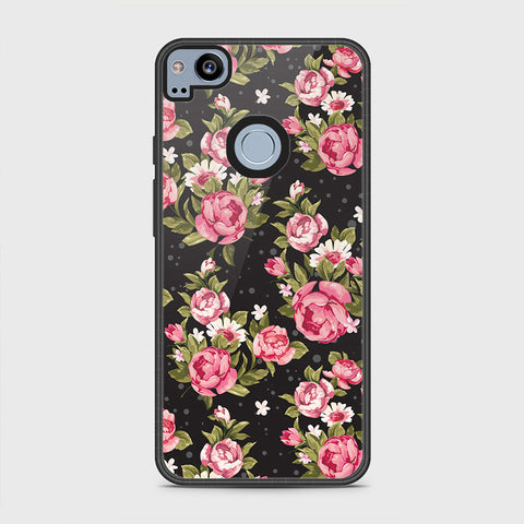 Google Pixel 2 Cover - Floral Series - HQ Premium Shine Durable Shatterproof Case