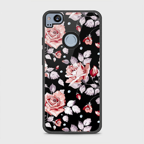 Google Pixel 2 Cover - Floral Series - HQ Premium Shine Durable Shatterproof Case