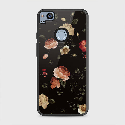 Google Pixel 2 Cover - Floral Series 2 - HQ Premium Shine Durable Shatterproof Case