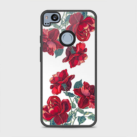 Google Pixel 2 Cover - Floral Series 2 - HQ Premium Shine Durable Shatterproof Case