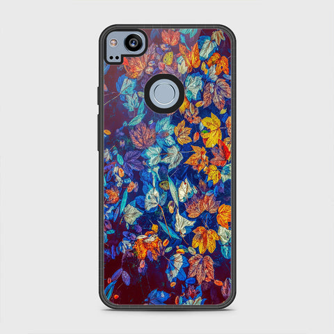 Google Pixel 2 Cover - Floral Series 2 - HQ Premium Shine Durable Shatterproof Case