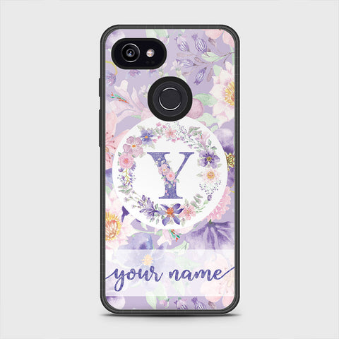 Google Pixel 3 Cover - Personalized Alphabet Series - HQ Premium Shine Durable Shatterproof Case