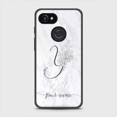 Google Pixel 3 Cover - Personalized Alphabet Series - HQ Premium Shine Durable Shatterproof Case