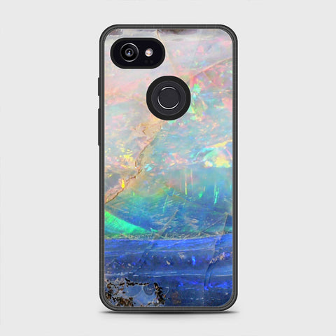 Google Pixel 3 Cover - Colorful Marble Series - HQ Premium Shine Durable Shatterproof Case