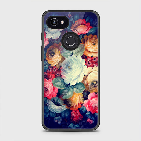 Google Pixel 3 Cover - Floral Series 2 - HQ Premium Shine Durable Shatterproof Case