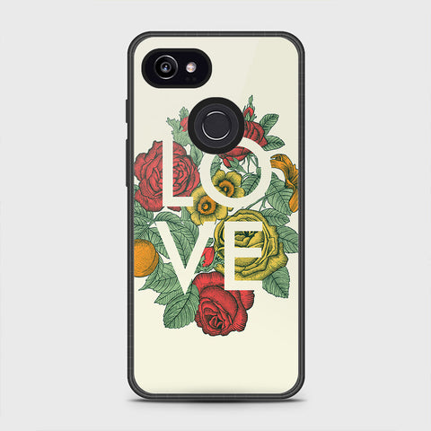 Google Pixel 3 Cover - Floral Series 2 - HQ Premium Shine Durable Shatterproof Case