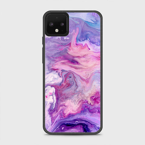 Google Pixel 4 Cover - Colorful Marble Series - HQ Premium Shine Durable Shatterproof Case