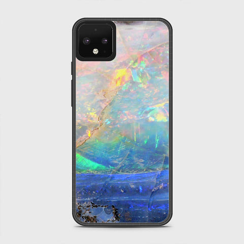 Google Pixel 4 Cover - Colorful Marble Series - HQ Premium Shine Durable Shatterproof Case