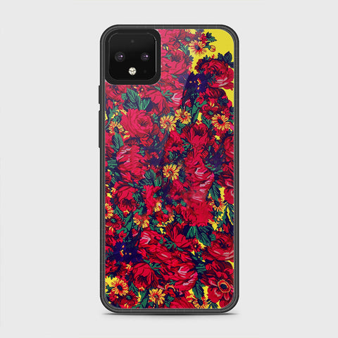 Google Pixel 4 Cover - Floral Series - HQ Premium Shine Durable Shatterproof Case