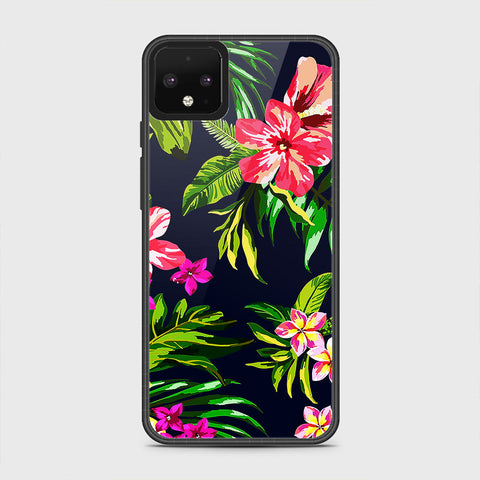 Google Pixel 4 Cover - Floral Series - HQ Premium Shine Durable Shatterproof Case