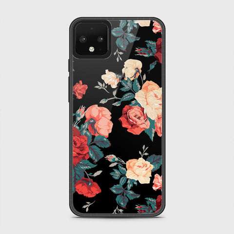 Google Pixel 4 Cover - Floral Series 2 - HQ Premium Shine Durable Shatterproof Case