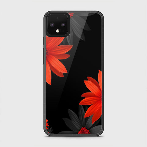 Google Pixel 4 Cover - Floral Series 2 - HQ Premium Shine Durable Shatterproof Case