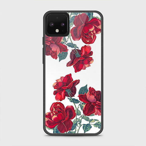 Google Pixel 4 Cover - Floral Series 2 - HQ Premium Shine Durable Shatterproof Case