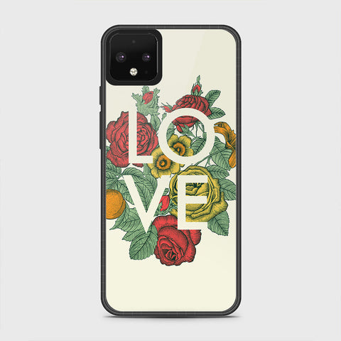 Google Pixel 4 Cover - Floral Series 2 - HQ Premium Shine Durable Shatterproof Case