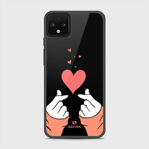 Google Pixel 4 Cover - Onation Heart Series - HQ Premium Shine Durable Shatterproof Case