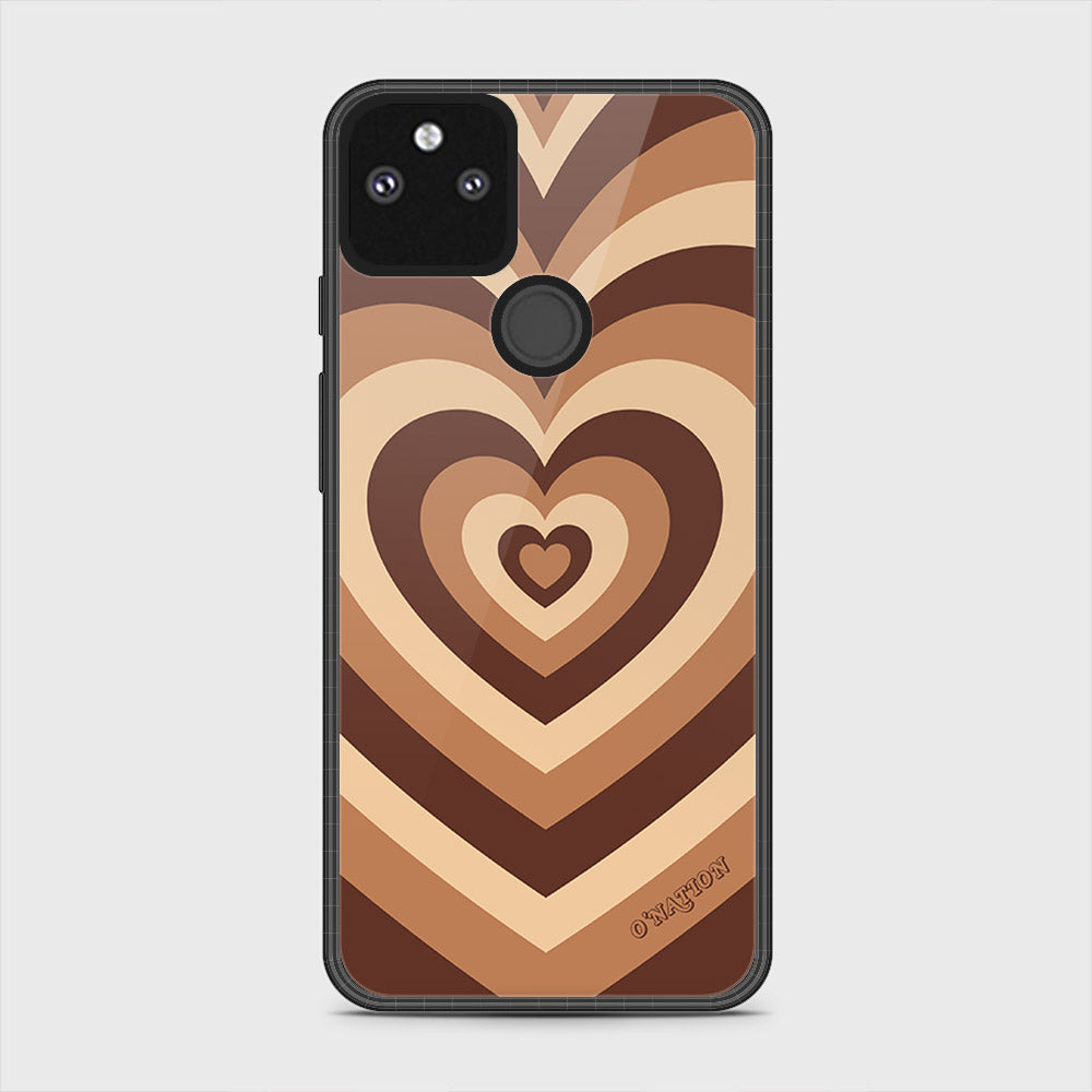 Google Pixel 5a 5G Cover - O'Nation Heartbeat Series - HQ Premium Shine Durable Shatterproof Case