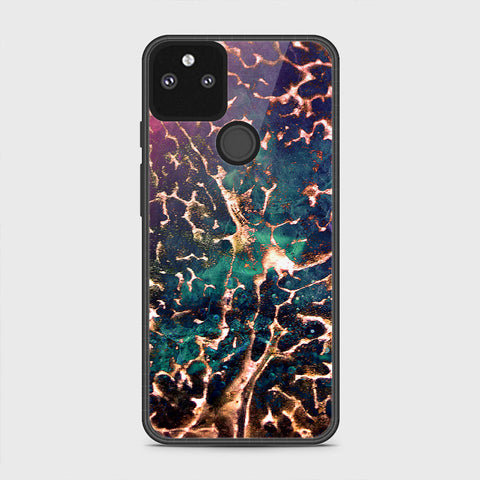 Google Pixel 5a 5G Cover - Colorful Marble Series - HQ Premium Shine Durable Shatterproof Case