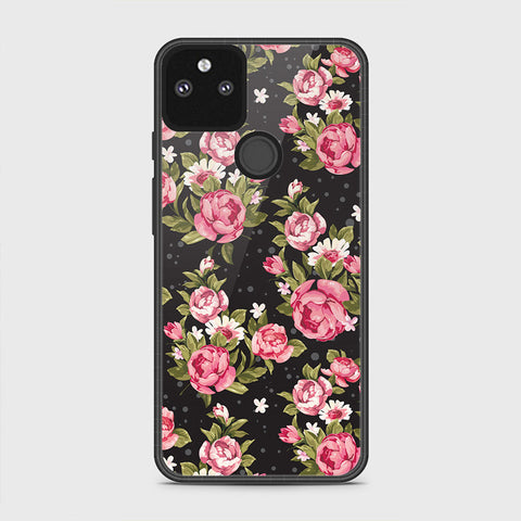 Google Pixel 5a 5G Cover - Floral Series - HQ Premium Shine Durable Shatterproof Case