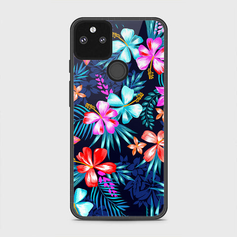 Google Pixel 5a 5G Cover - Floral Series - HQ Premium Shine Durable Shatterproof Case