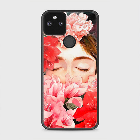 Google Pixel 5a 5G Cover - Floral Series - HQ Premium Shine Durable Shatterproof Case