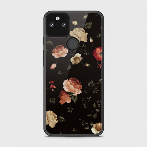 Google Pixel 5a 5G Cover - Floral Series 2 - HQ Premium Shine Durable Shatterproof Case