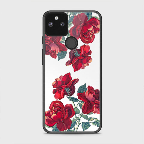 Google Pixel 5a 5G Cover - Floral Series 2 - HQ Premium Shine Durable Shatterproof Case