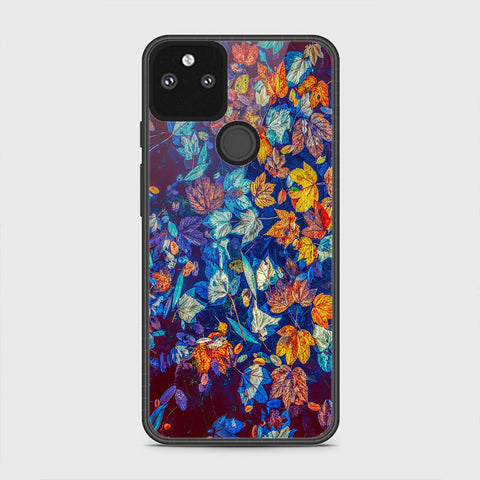 Google Pixel 5a 5G Cover - Floral Series 2 - HQ Premium Shine Durable Shatterproof Case