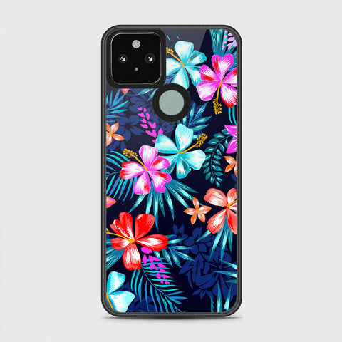 Google Pixel 4a 5G Cover - Floral Series - HQ Premium Shine Durable Shatterproof Case