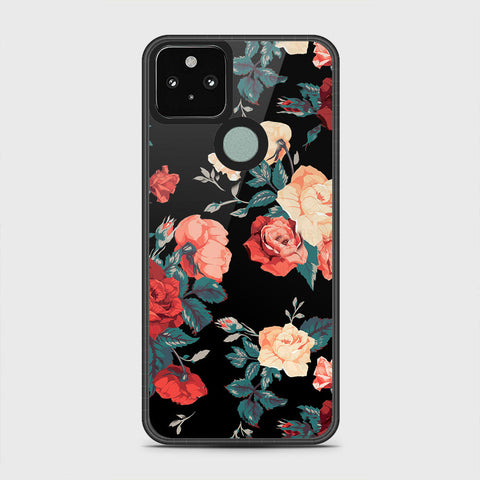 Google Pixel 4a 5G Cover - Floral Series 2 - HQ Premium Shine Durable Shatterproof Case