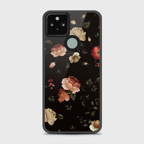 Google Pixel 4a 5G Cover - Floral Series 2 - HQ Premium Shine Durable Shatterproof Case