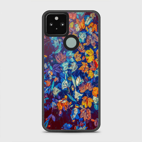 Google Pixel 4a 5G Cover - Floral Series 2 - HQ Premium Shine Durable Shatterproof Case