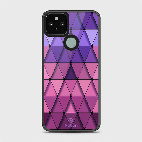 Google Pixel 4a 5G Cover - Onation Pyramid Series - HQ Premium Shine Durable Shatterproof Case